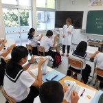 多良間小学校・多良間中学校で職業人講話が行われました！