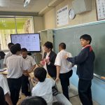【金武町キャリア教育事業】金武中学校2年生「職業興味の探究」を実施しました